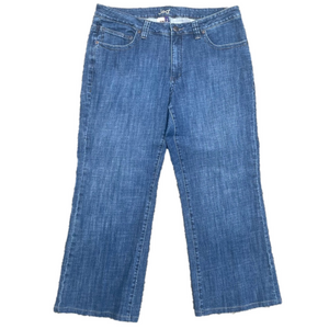 Jag Women's High Rise Stretch Boot Cut Jeans Dark Wash Denim Size 22W 3X